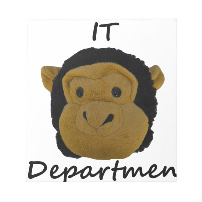 Bloco De Notas Departamento de TI (Frente)