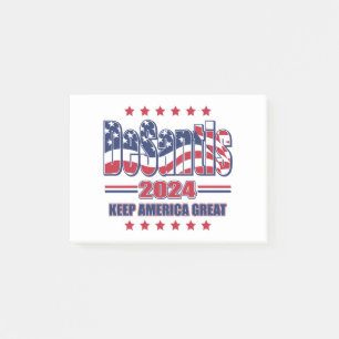 Bloco De Notas DeSantis-2024-Keep-America-Excelente