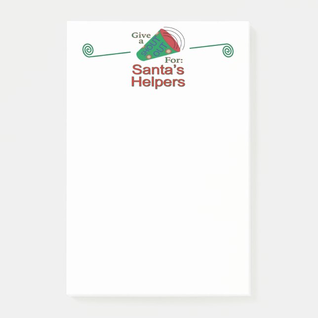 Bloco De Notas Descubra os Papais noeis (Frente)
