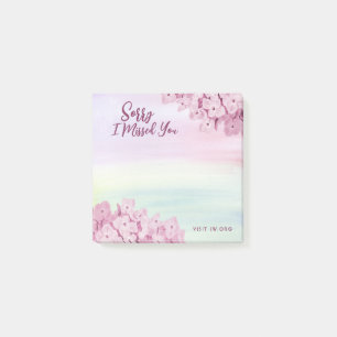 Bloco De Notas Desculpe Por Ter Sentido Sua Falta De JW