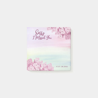 Bloco De Notas Desculpe Por Ter Sentido Sua Falta De JW