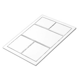 Bloco De Notas Desenhar As Suas Próprias Histórias em quadrinhos