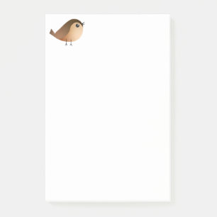 Bloco De Notas Desenho animado de passarinho