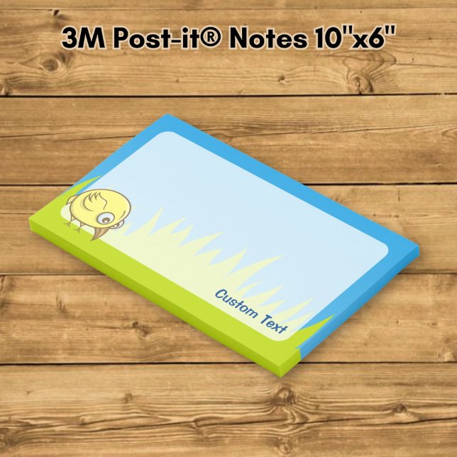 Bloco De Notas Desenho Animado do Pássaro Amarelo (Criador carregado)