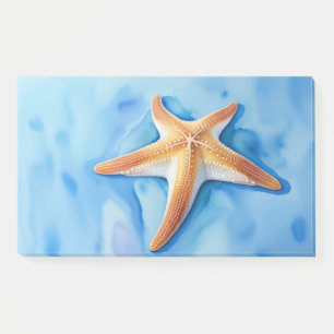 Bloco De Notas Desenho aquarela de Starfish