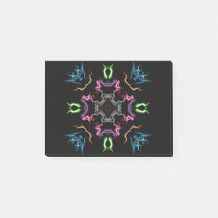 Bloco De Notas Desenho digital Abstrato Mandala