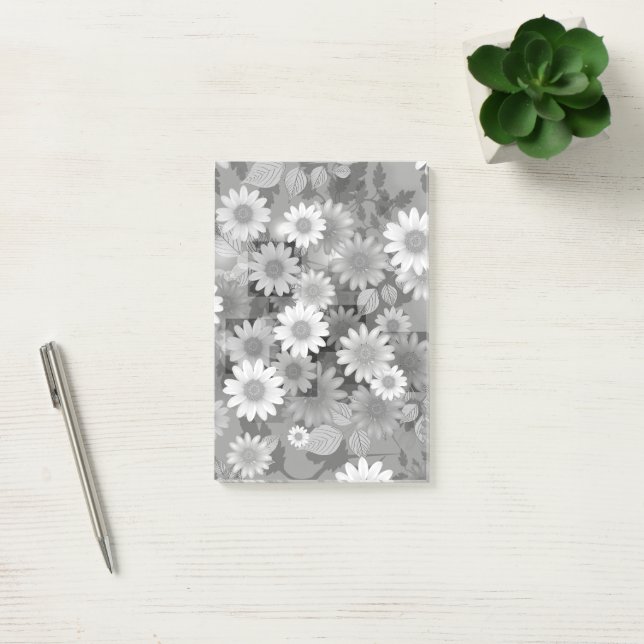 Bloco De Notas Desenho Floral 3 (Escritótio)