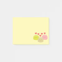 Desenhos de desenhos animados de Mochi em forma de