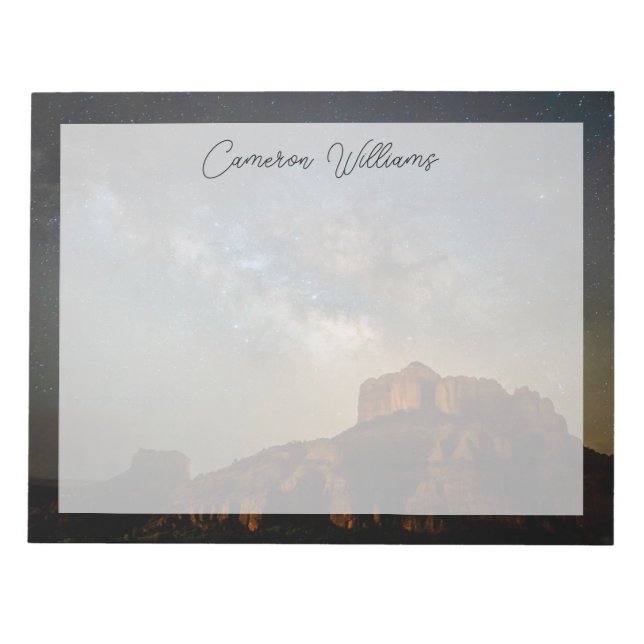 Bloco De Notas Desertos | Arizona do Parque Estadual das Rochas V (Frente)