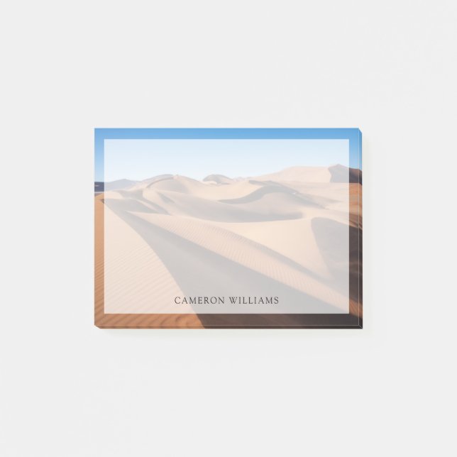 Bloco De Notas Desertos | Parque Nacional Namib Naukluft (Frente)