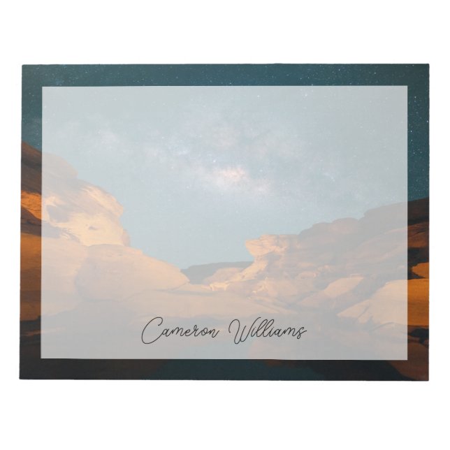 Bloco De Notas Desertos | Sam Pan Bok Night Time Tailândia (Frente)