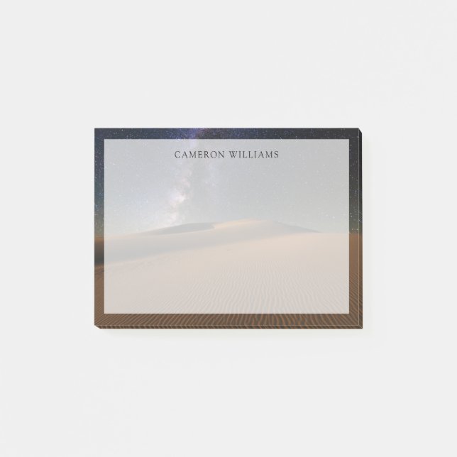 Bloco De Notas Deserts | Gobi Desert, Mongolia (Frente)