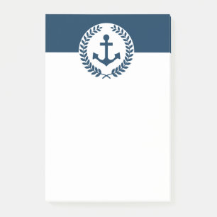 Bloco De Notas Design com tema náutico