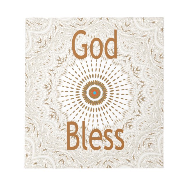 Bloco De Notas Design de arte tradicional africana (Frente)