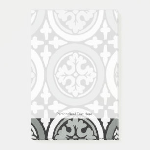 Bloco De Notas Design de Azulejo de Renascença Decorativa