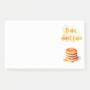 Bloco De Notas design de bolo doce