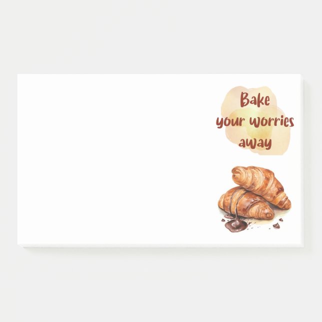 Bloco De Notas design de bolo doce (Frente)