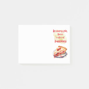 Bloco De Notas design de bolo doce