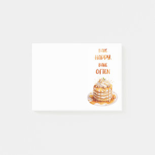 Bloco De Notas design de bolo doce