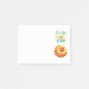 Bloco De Notas design de bolo doce