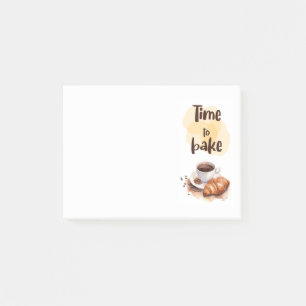Bloco De Notas design de bolo doce