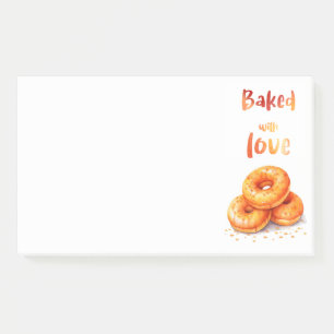 Bloco De Notas design de bolo doce