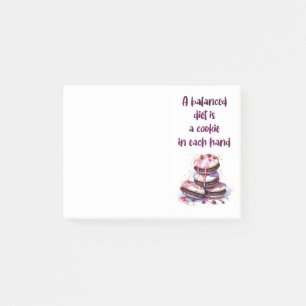 Bloco De Notas design de bolo doce