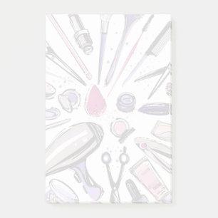 Bloco De Notas Design de Círculo de Makeup