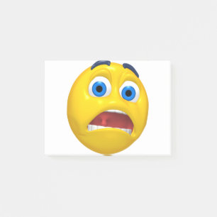 Bloco De Notas Design de Emoji Chocado