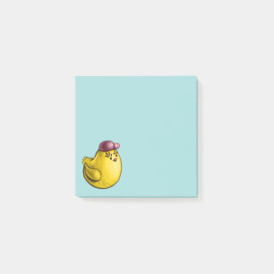 Bloco De Notas Design de frango giro - Páscoa Pintinho amarelo en