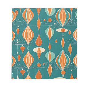 Bloco De Notas Design de Gotas Atômicas Mínimas