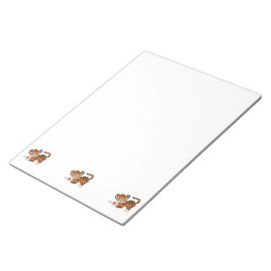 Bloco De Notas Design de Tigre