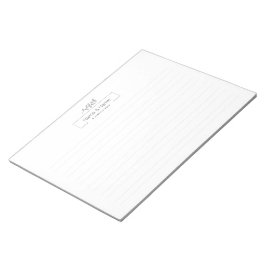 Bloco De Notas DESIGN EDITÁVEL de casamento minimalista natural o