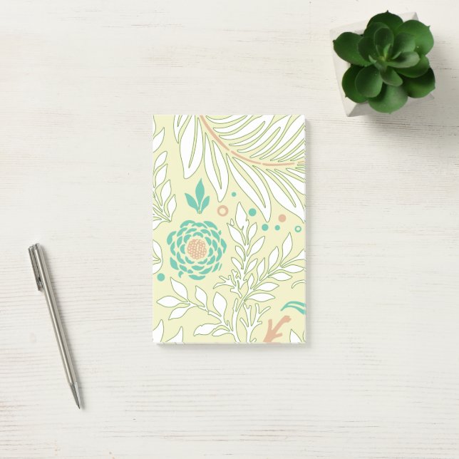 Bloco De Notas Design floral 21 (Escritótio)