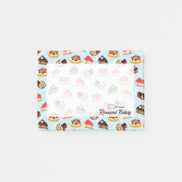 Bloco De Notas Design Personalizado de Sobremesa de Padaria