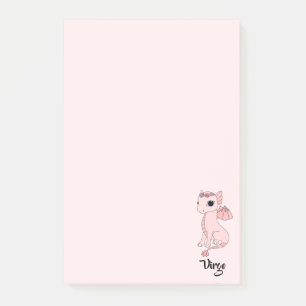 Bloco De Notas design zodiac do Virgo Dragon