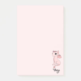 Bloco De Notas design zodiac do Virgo Dragon