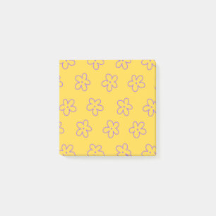 Bloco De Notas Designs de flores brancas e frias para Primavera