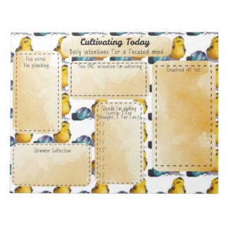 Bloco De Notas Desktop Journal - Daily Intention