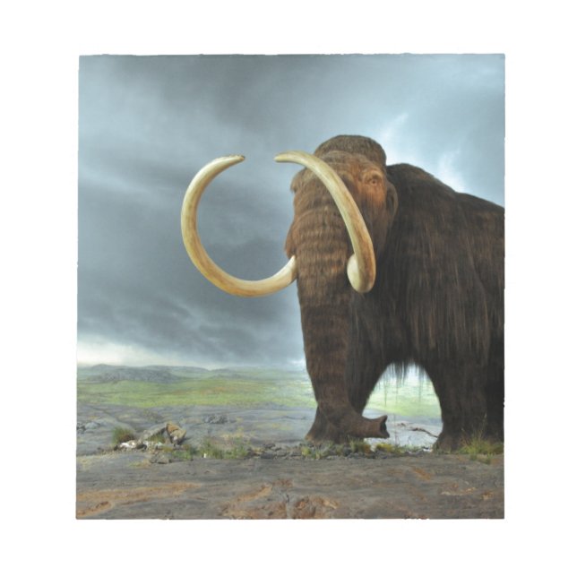 Bloco De Notas Destino da modificação do Mammoth Woolly (Frente)