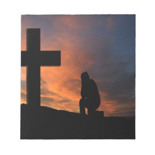 Bloco De Notas Destino do amor da paz de Jesus da cruz da fé da c
