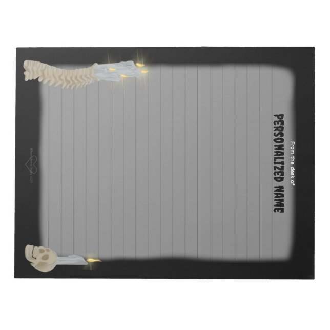 Bloco De Notas Desvio De Tempo - Vinculado (Frente)