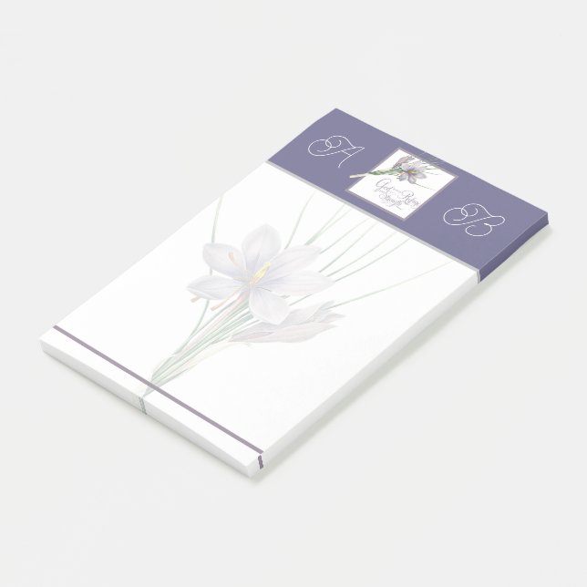 Bloco De Notas Deus é o nosso Refúgio e monograma de força (Inclinado)