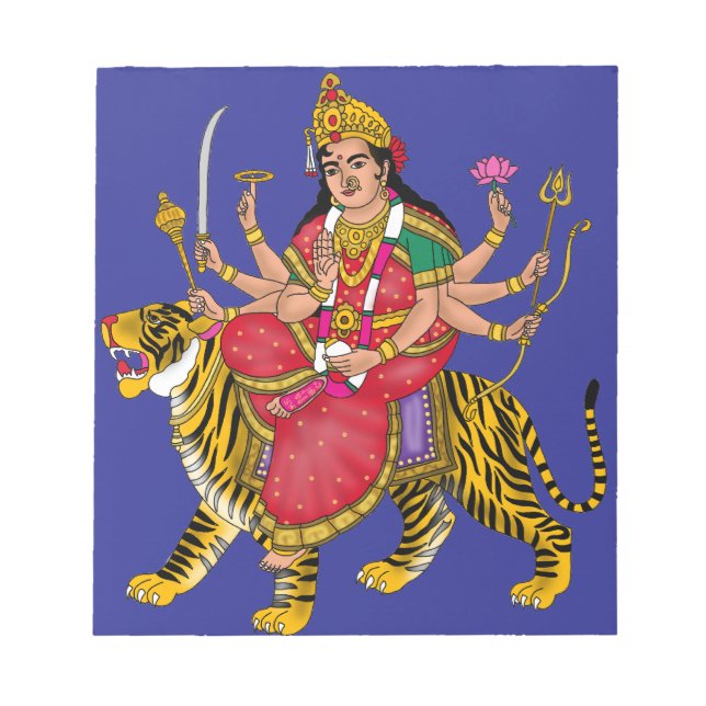 Bloco De Notas Deusa Durga (Frente)