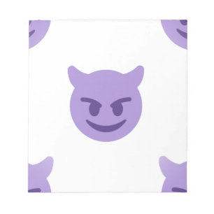 Bloco De Notas devil emoji