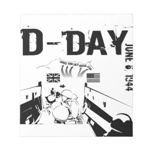 Bloco De Notas DIA 6 de junho de 1944