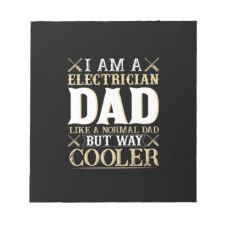 Bloco De Notas Dia de os pais Eu Sou Um Pai Elétrico