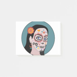 Bloco De Notas Dia dos Mortos de Los Muertos