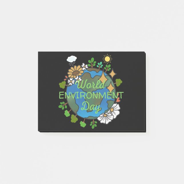 Bloco De Notas Dia Mundial do Ambiente (Frente)