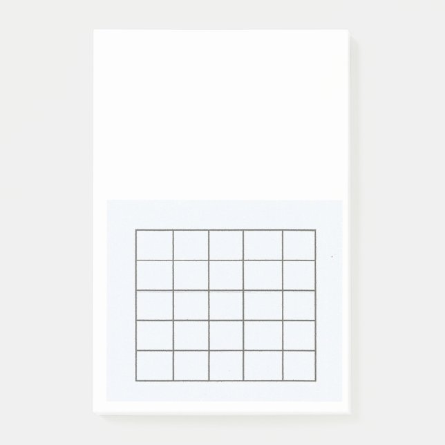 Bloco De Notas Diagrama da guitarra da nota de post-it (Frente)